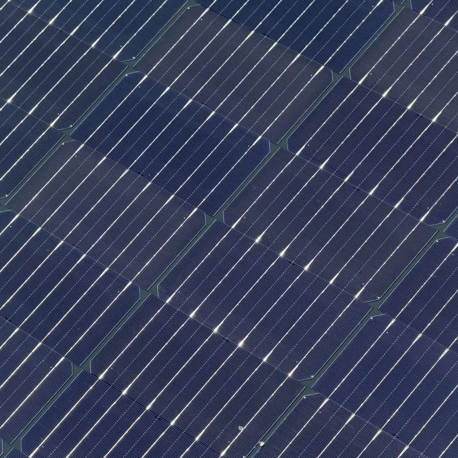 Clean solar panels after solar panel cleaning in Pasadena, CA